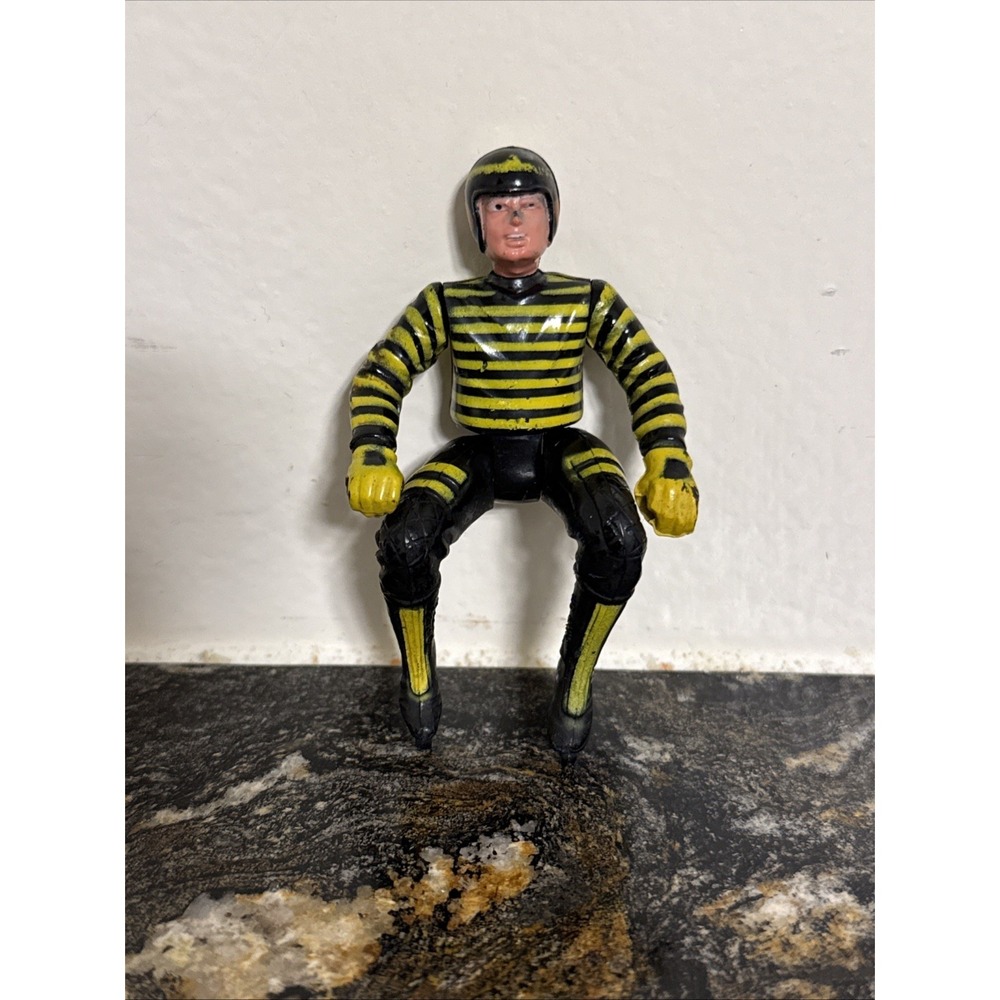 1973 Kenner TTP Turbo Tower of Power 3.75" Bumble Bee Suit Motorcycle Rider